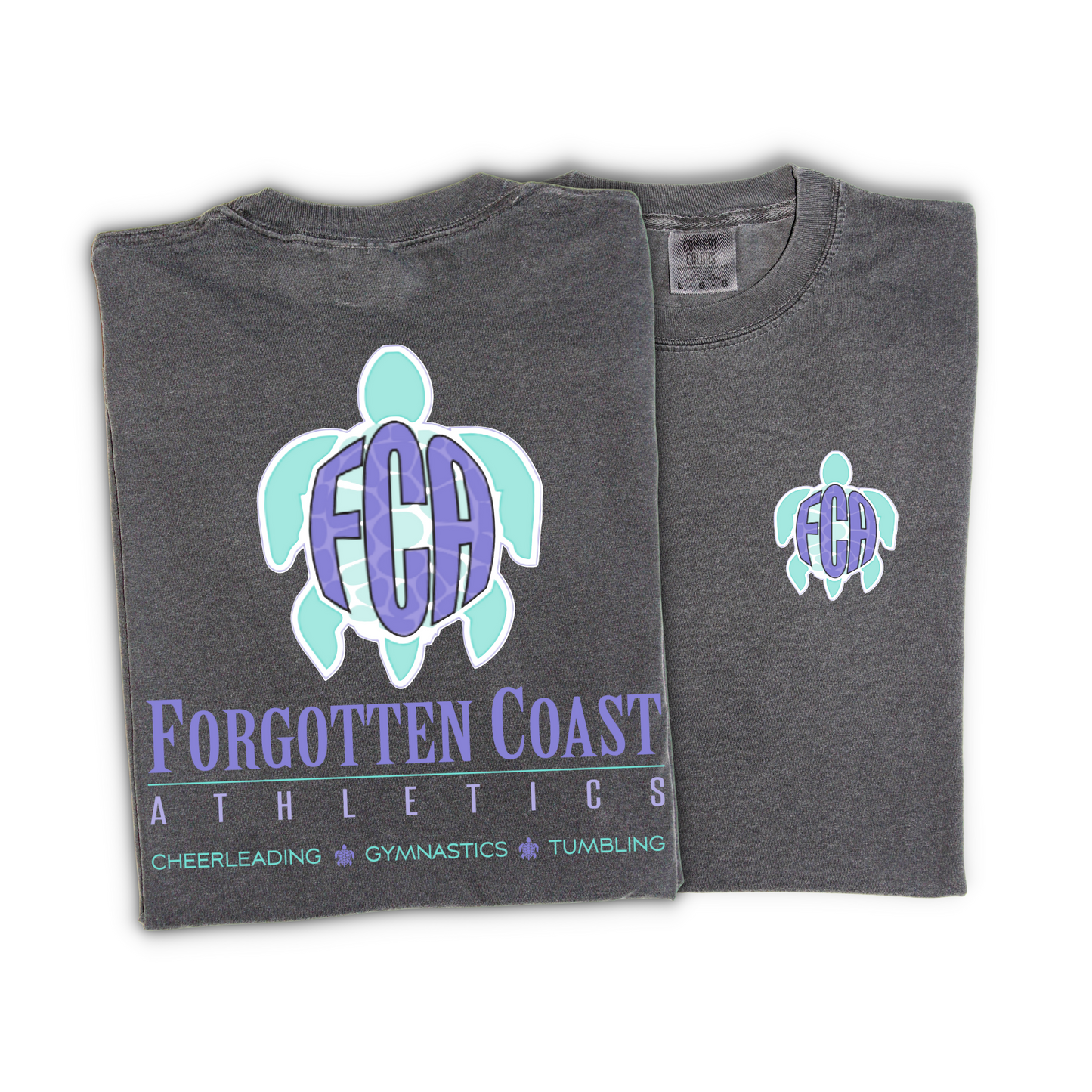 FCA Nashville Option 3: Classic Logo on Dark Gray